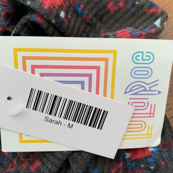 LuLaRoe Sarah Cardigan Bohemian Aztec Southwestern Open Front - Picture 9 of 9